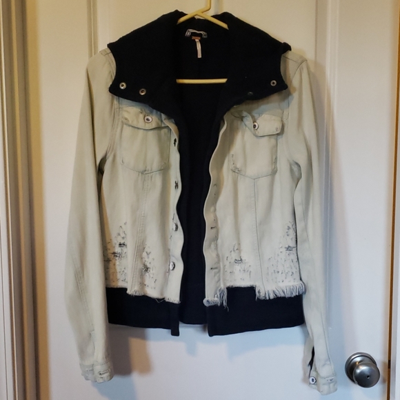 Free People Double Weave Denim Seen On Teen Wolf - Picture 7 of 8